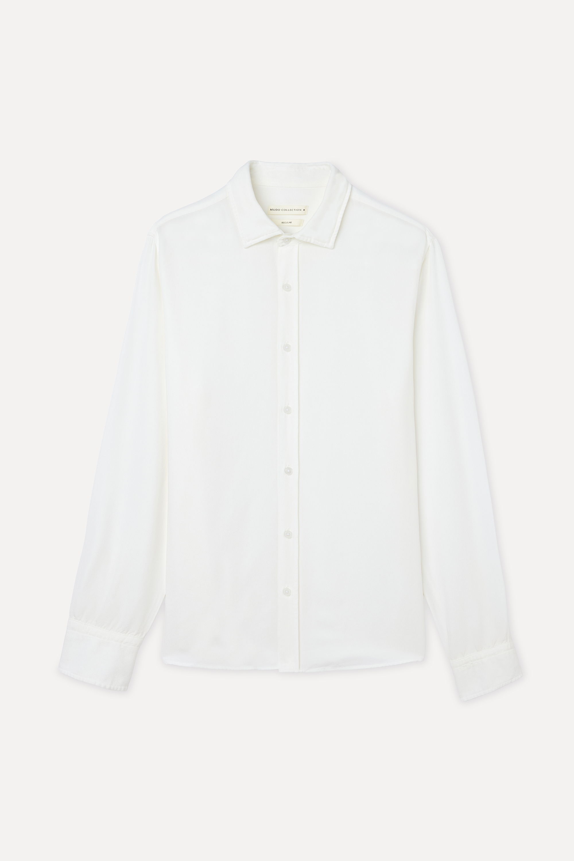 REGULAR FIT UZUN KOLLU MODAL GÖMLEK