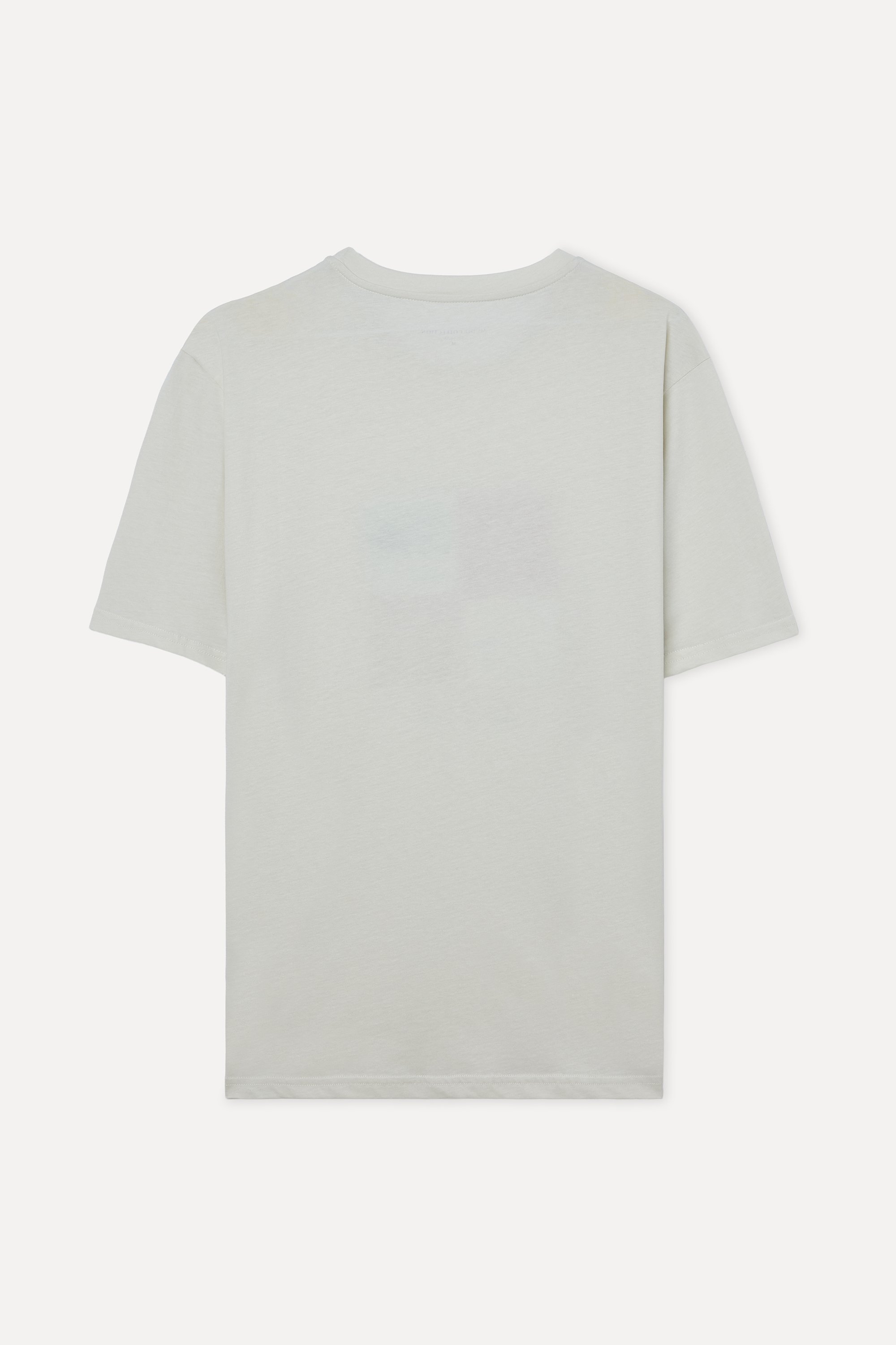 BASKILI BİSİKLET YAKA T-SHIRT