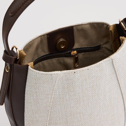 KANVAS BUCKET OMUZ ÇANTASI