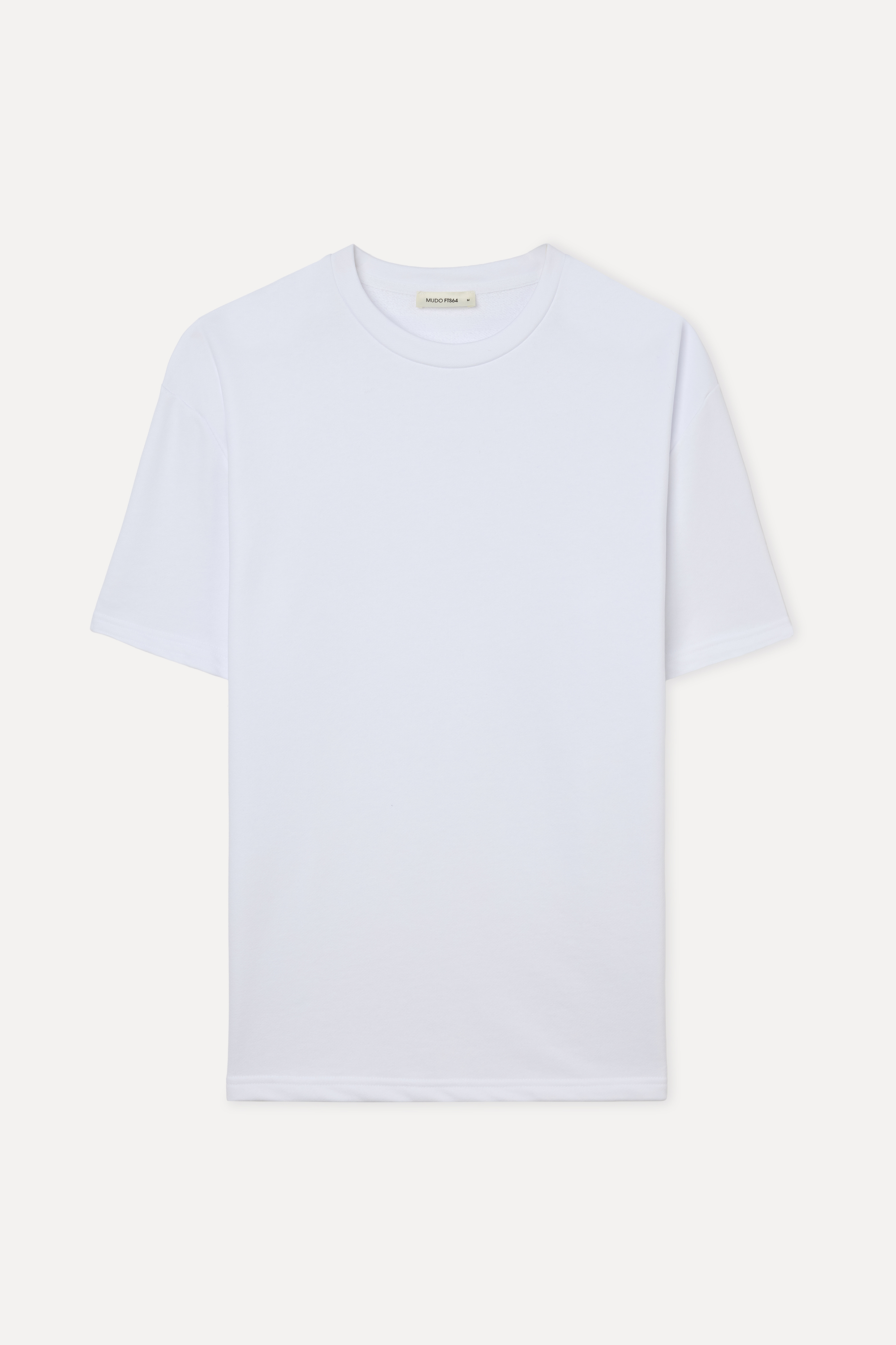 OVERSIZE BİSİKLET YAKA T-SHIRT