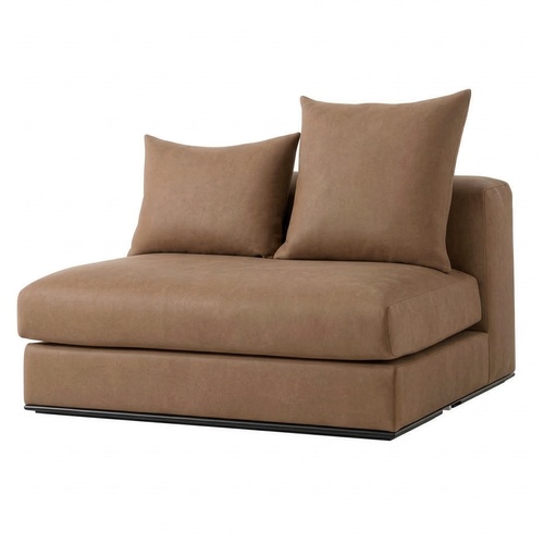 MIKLA KOLTUK KOLSUZ MODÜL 120 CM DERİ