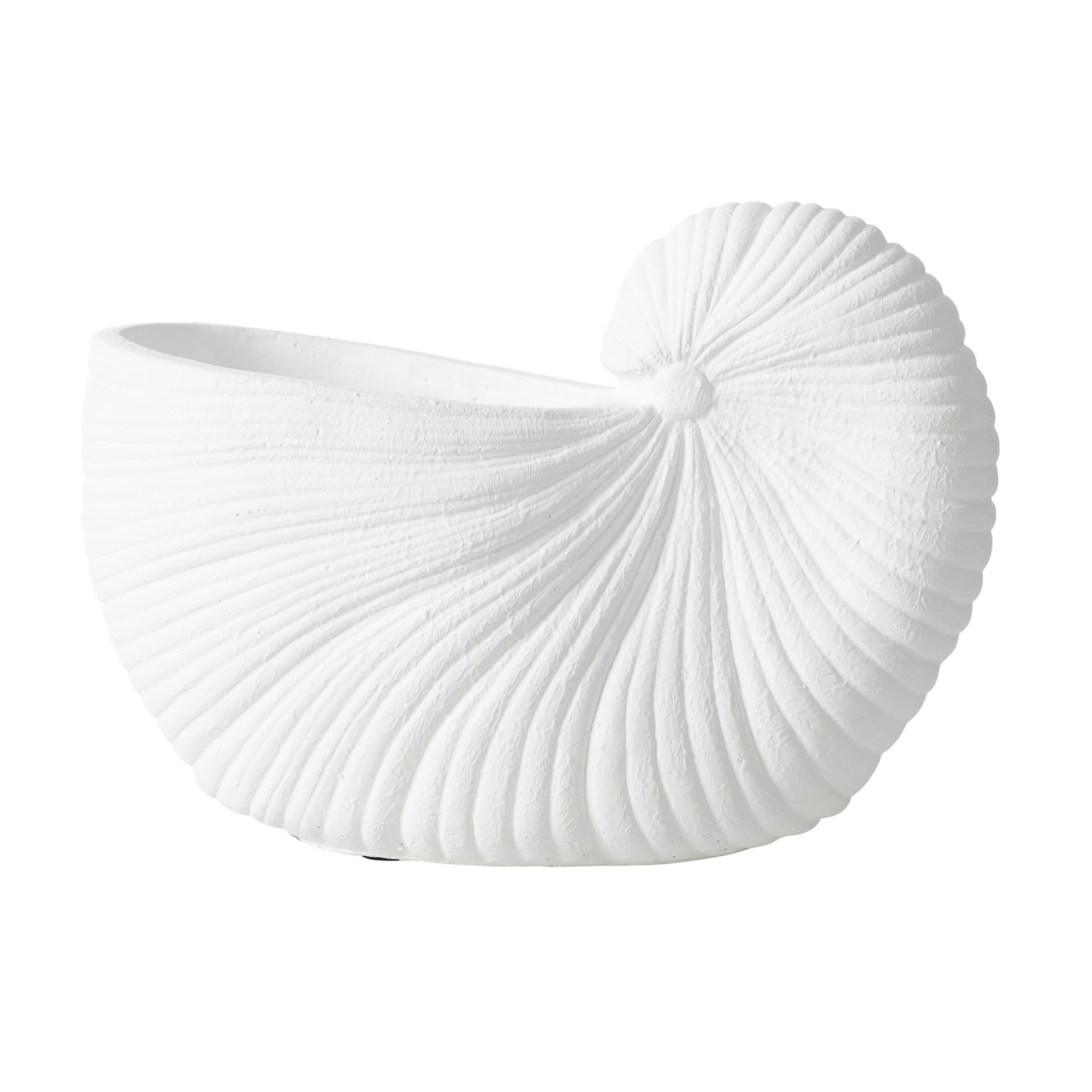 WHITE SHELL VAZO 26X13X19 CM