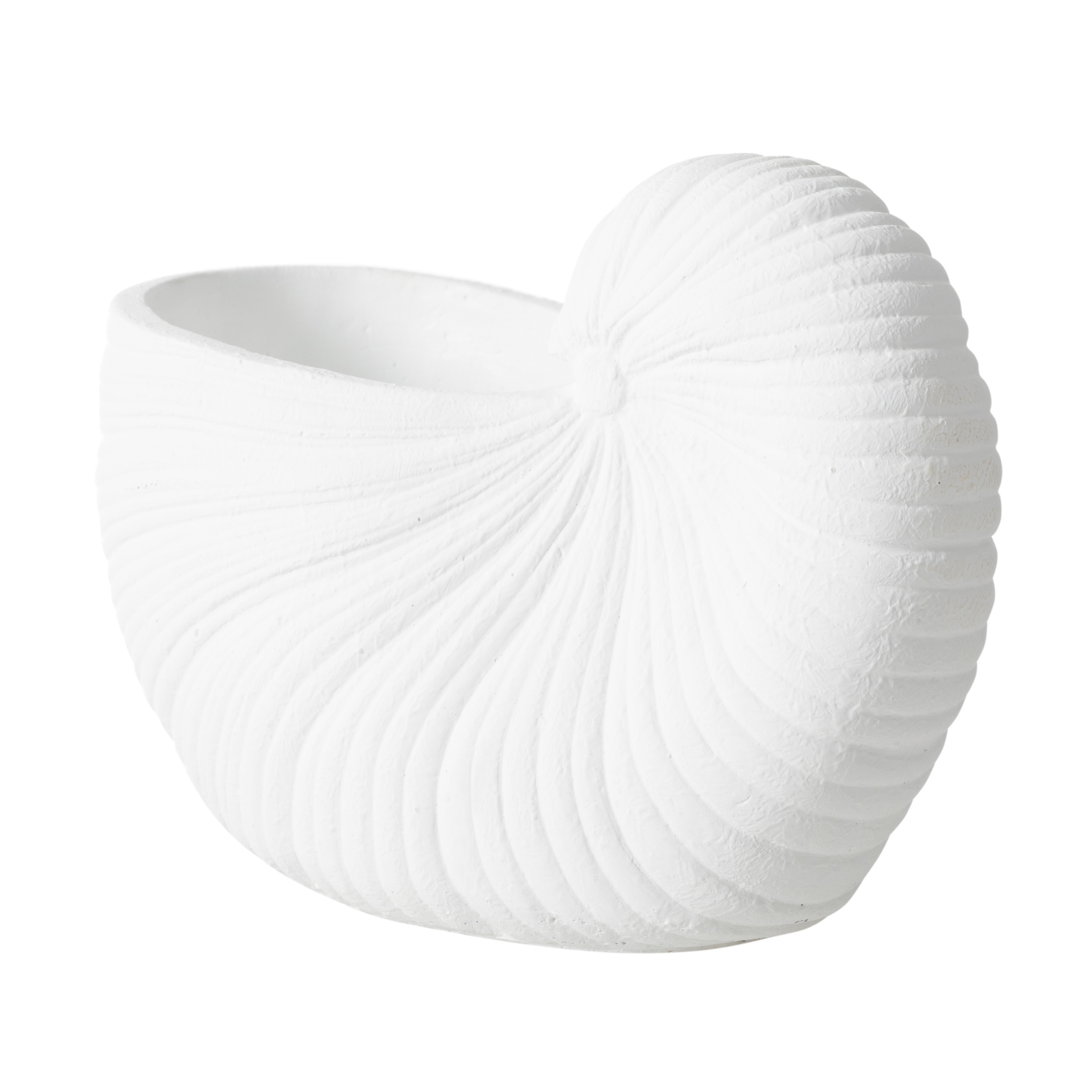 WHITE SHELL VAZO 26X13X19 CM