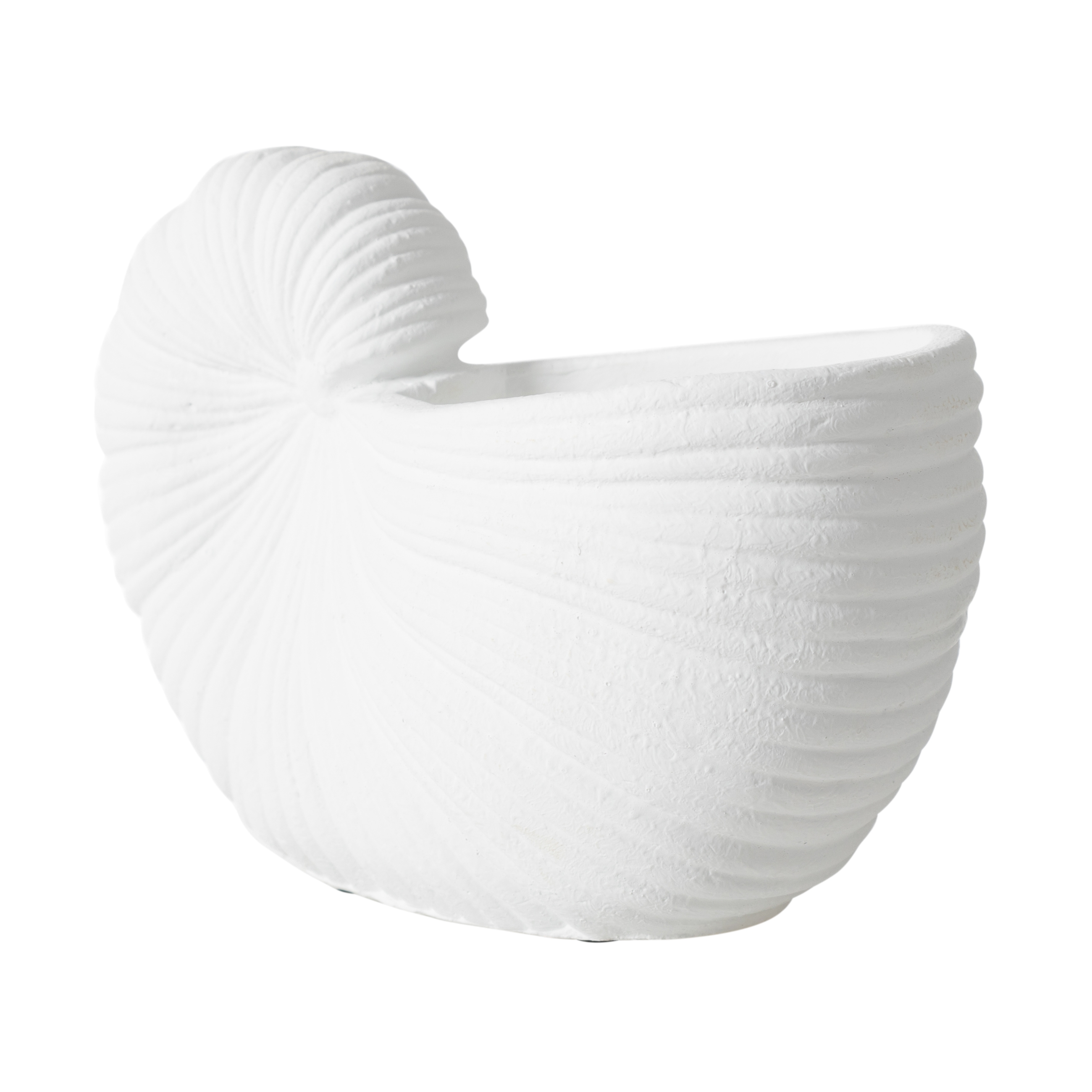 WHITE SHELL VAZO 21X10X15 CM