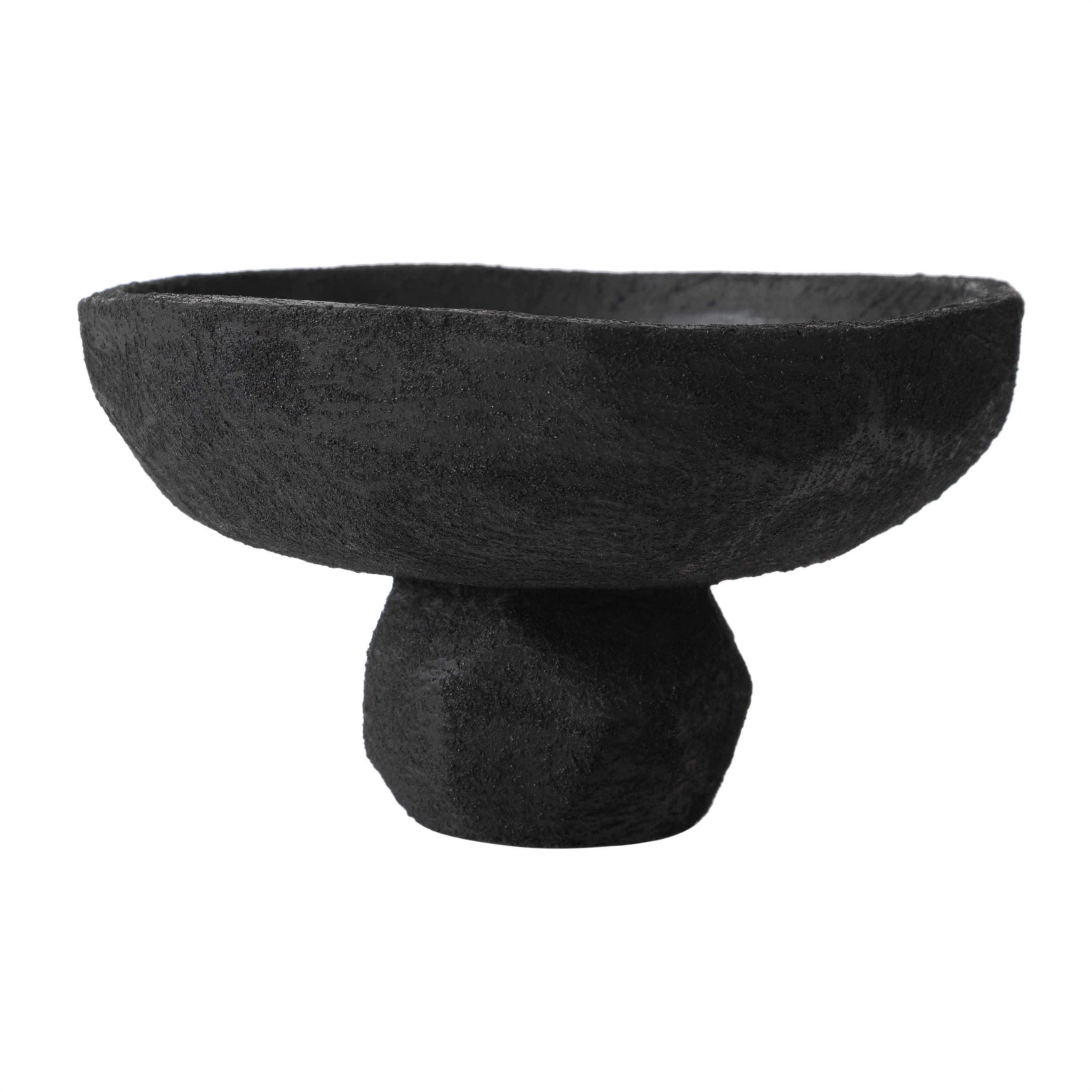 BLACK STONE DEKORATİF SUNUMLUK  23X23X14 CM