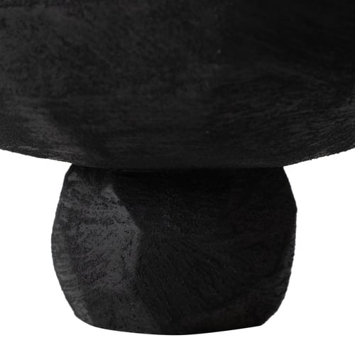 BLACK STONE DEKORATİF SUNUMLUK  23X23X14 CM