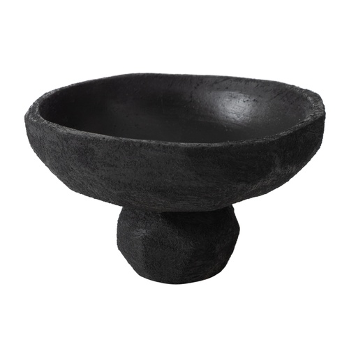 BLACK STONE DEKORATİF SUNUMLUK  18X18X10 CM