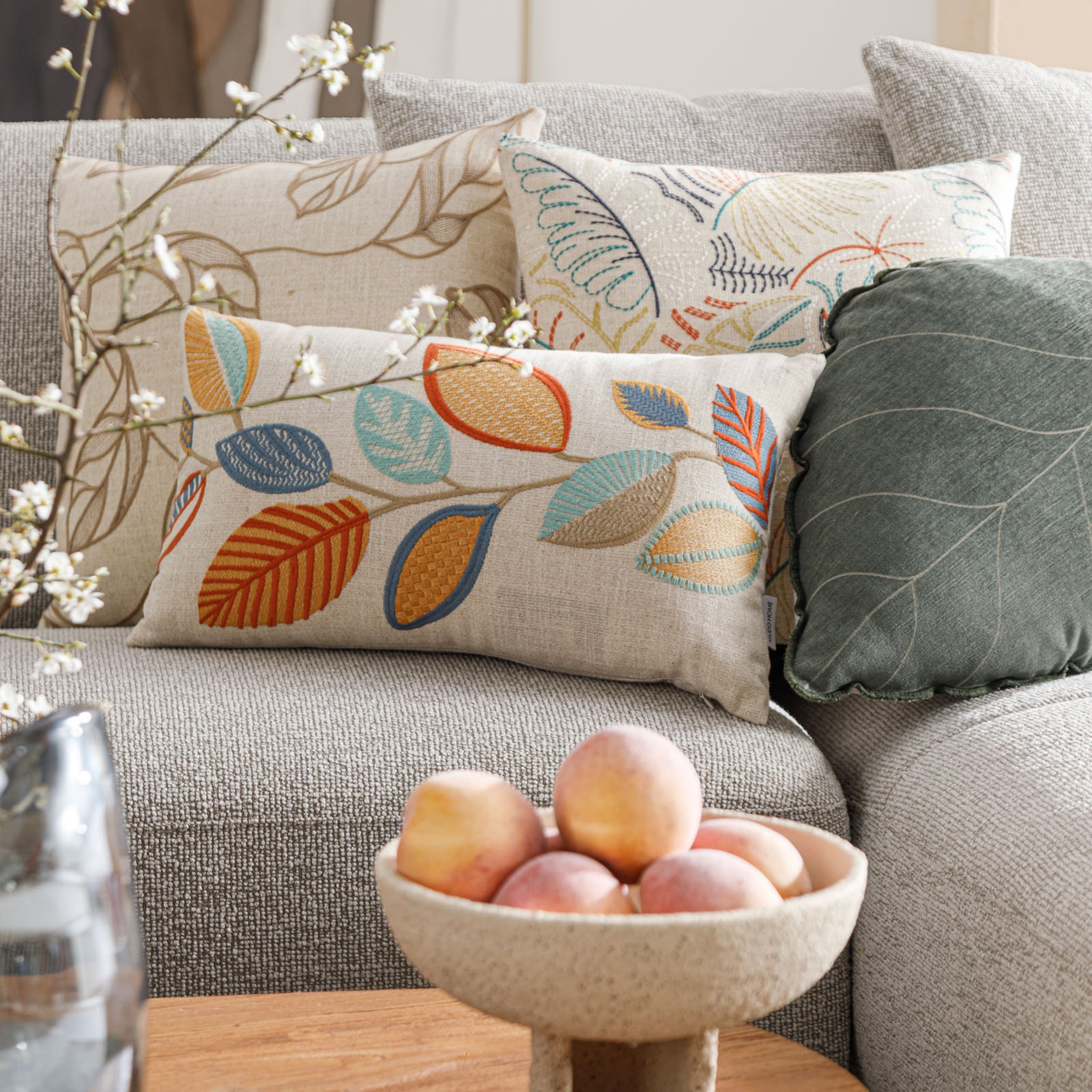 ANDY LEAF KIRLENT RENKLİ 30X50 CM