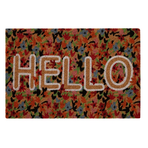 HELLO FLOWERS KAPI PASPASI 40X60 CM