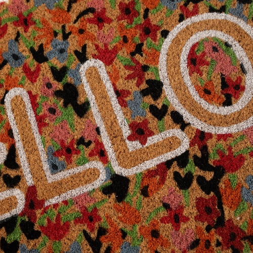 HELLO FLOWERS KAPI PASPASI 40X60 CM