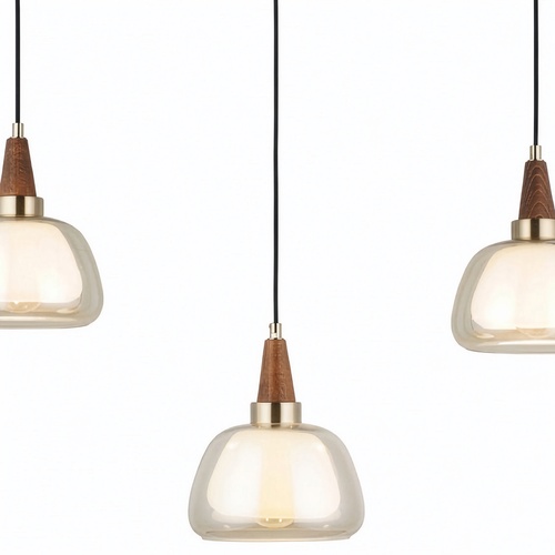 MIEL 3LÜ SIRALI AVİZE 81X20X172 CM