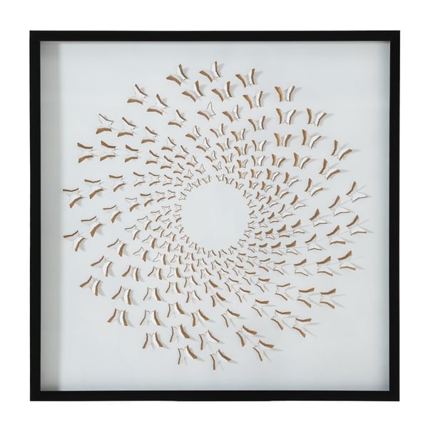 Mudo Concept Auralis Çerçeveli Cam Tablo 100X100 Cm