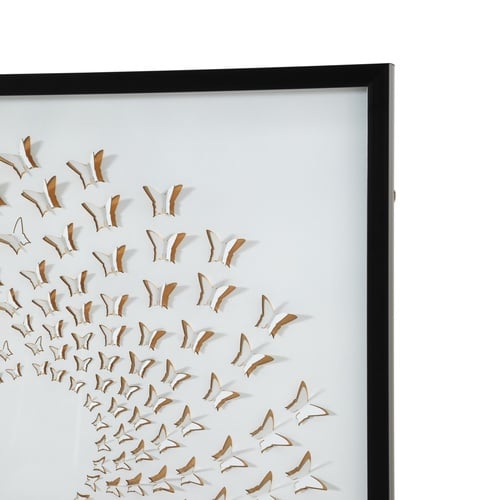 AURALIS ÇERÇEVELİ CAM TABLO 100X100 CM