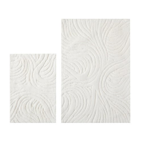 LOUISE 2'Lİ BANYO PASPAS SETİ EKRU