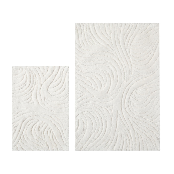 LOUISE 2'Lİ BANYO PASPAS SETİ EKRU