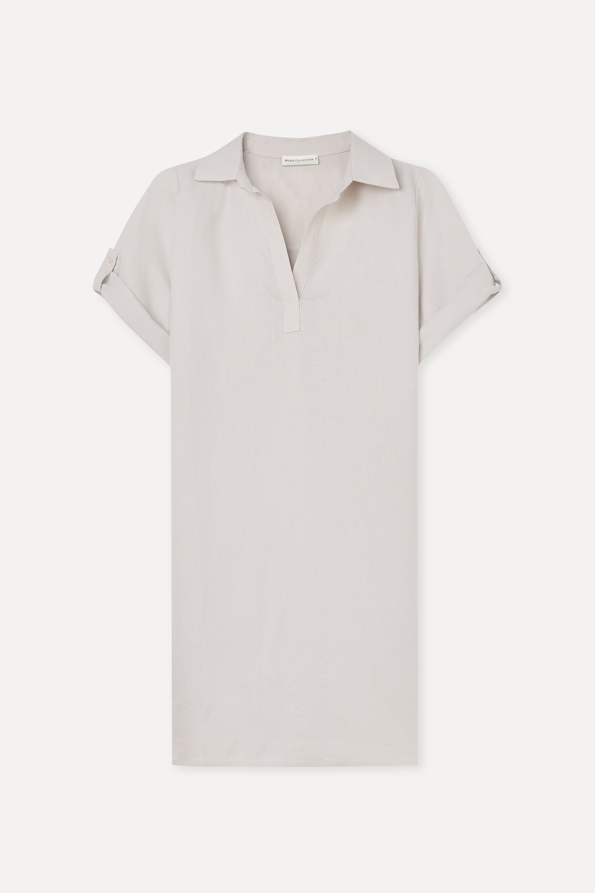 A FORM MİNİ KETEN ELBİSE