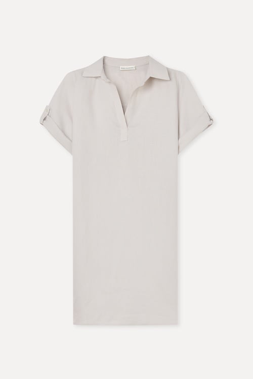  A FORM MİNİ KETEN ELBİSE