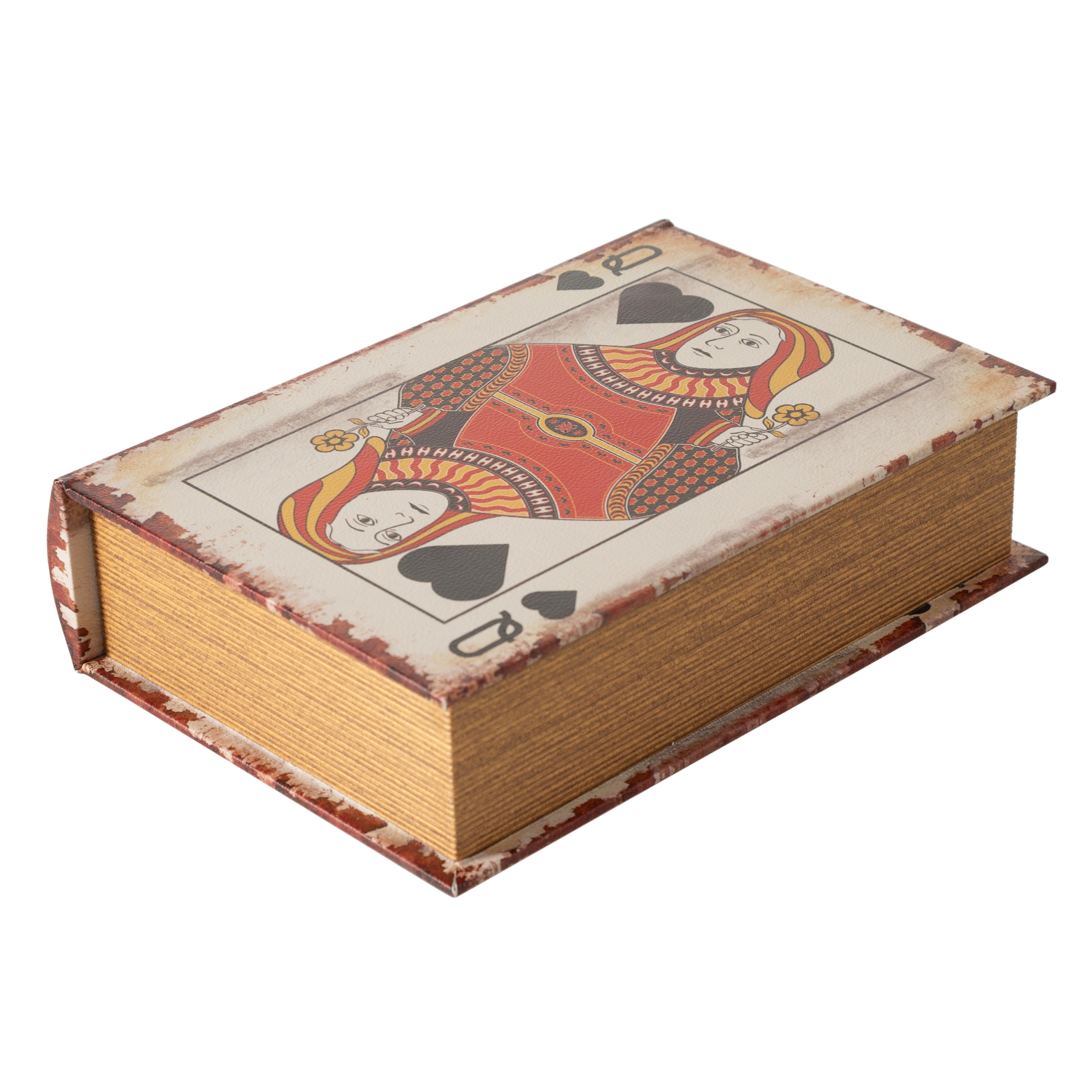 QUUEN OF SPADES KİTAP KUTU 19X7X27 CM