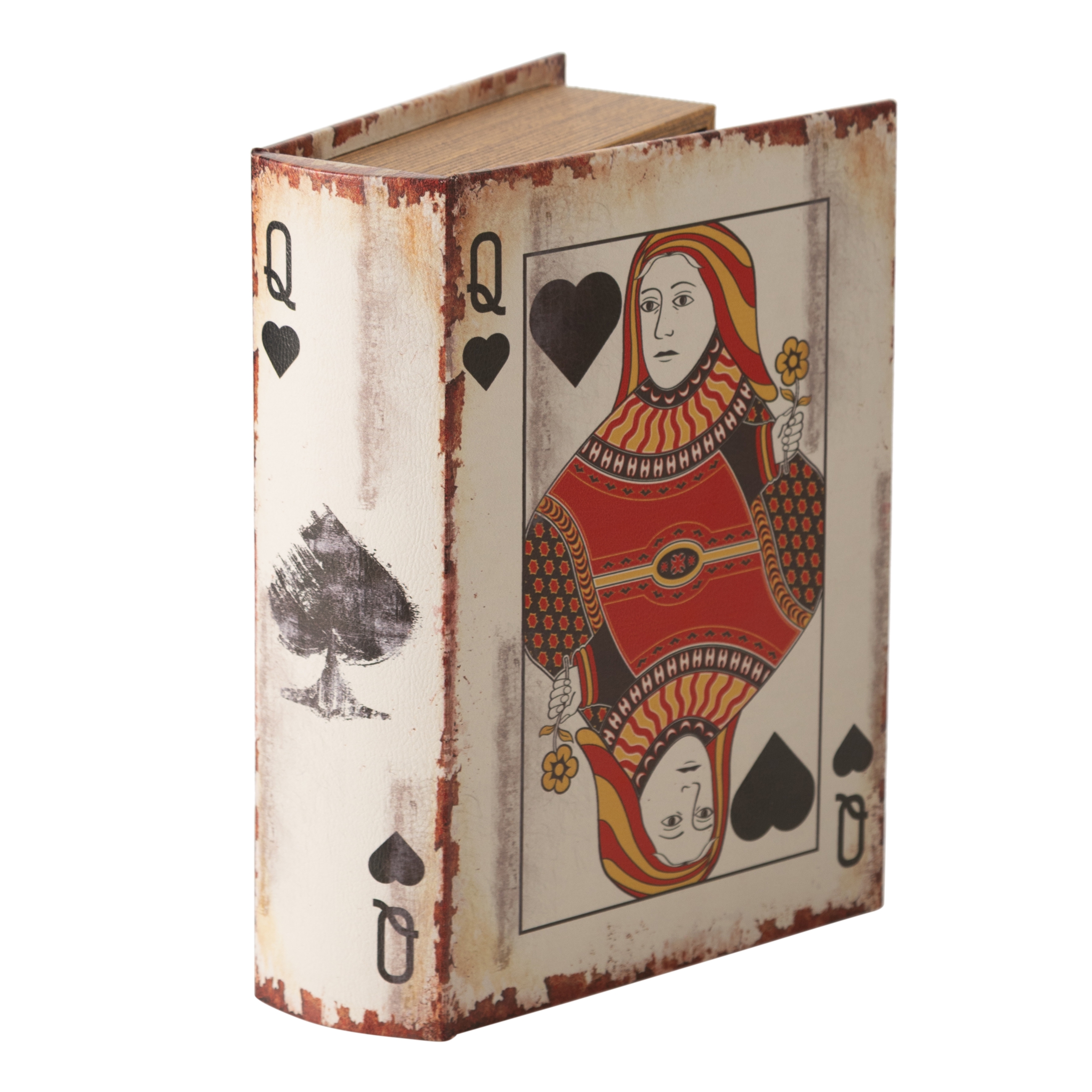 QUUEN OF SPADES KİTAP KUTU 19X7X27 CM