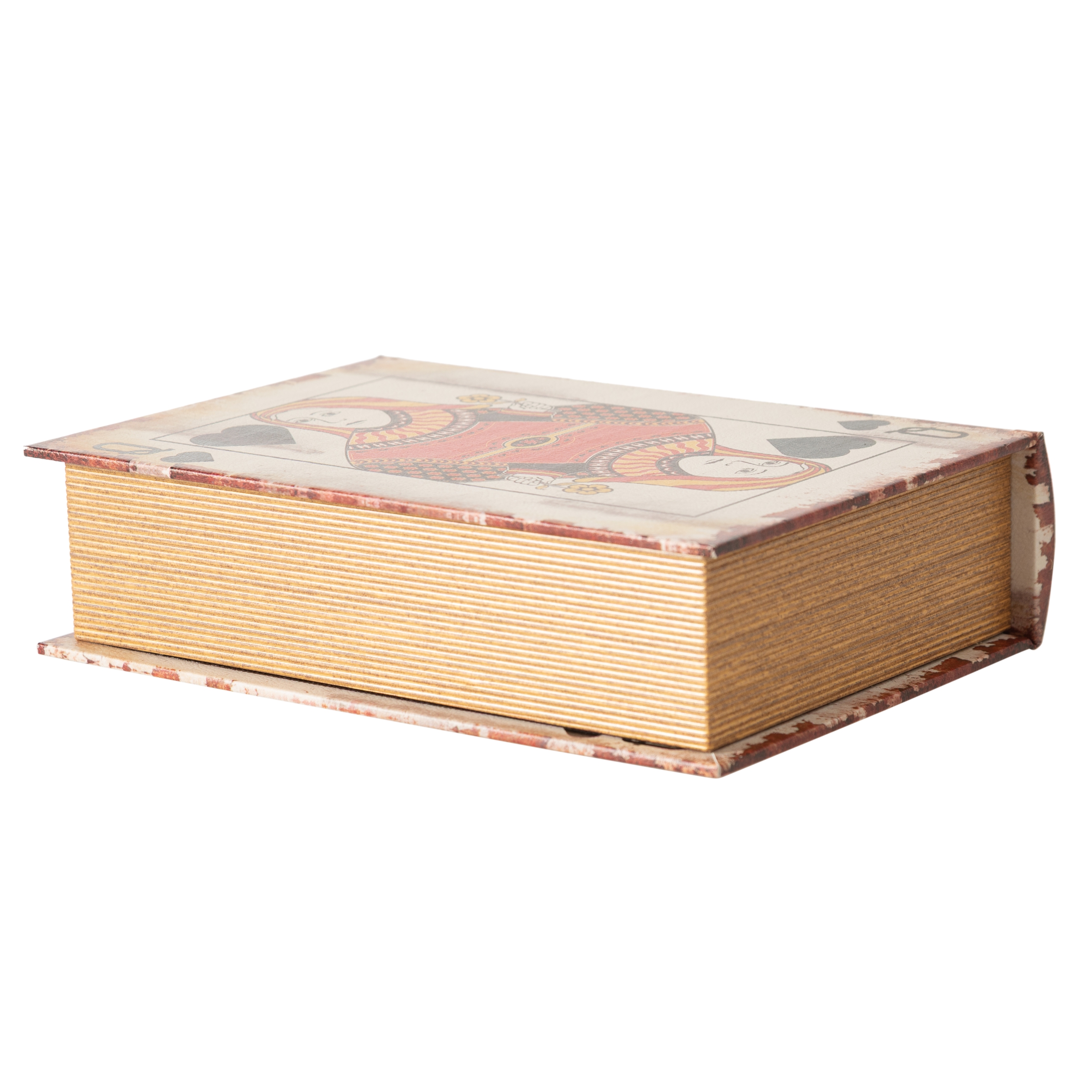 QUUEN OF SPADES KİTAP KUTU 19X7X27 CM