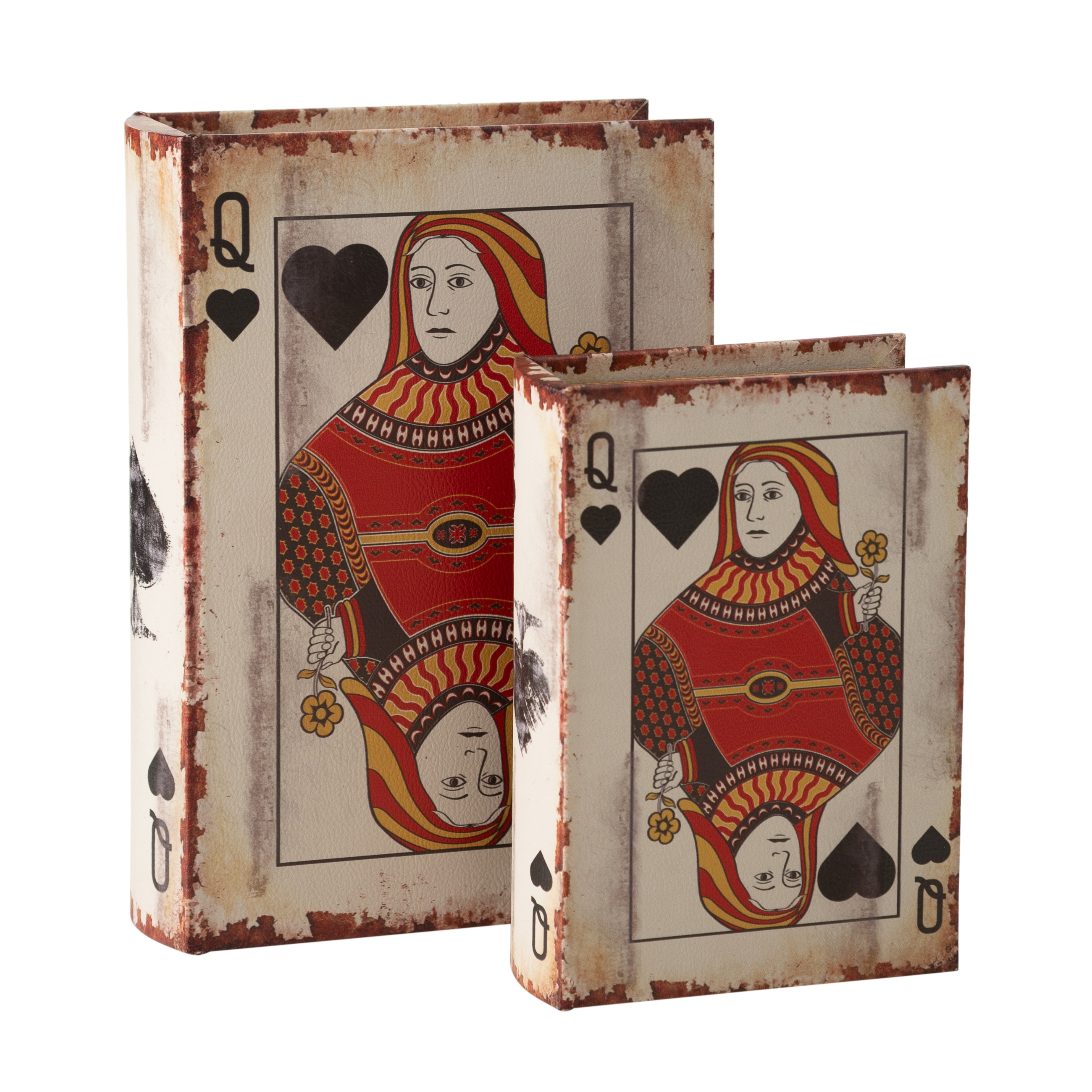 QUUEN OF SPADES KİTAP KUTU 19X7X27 CM