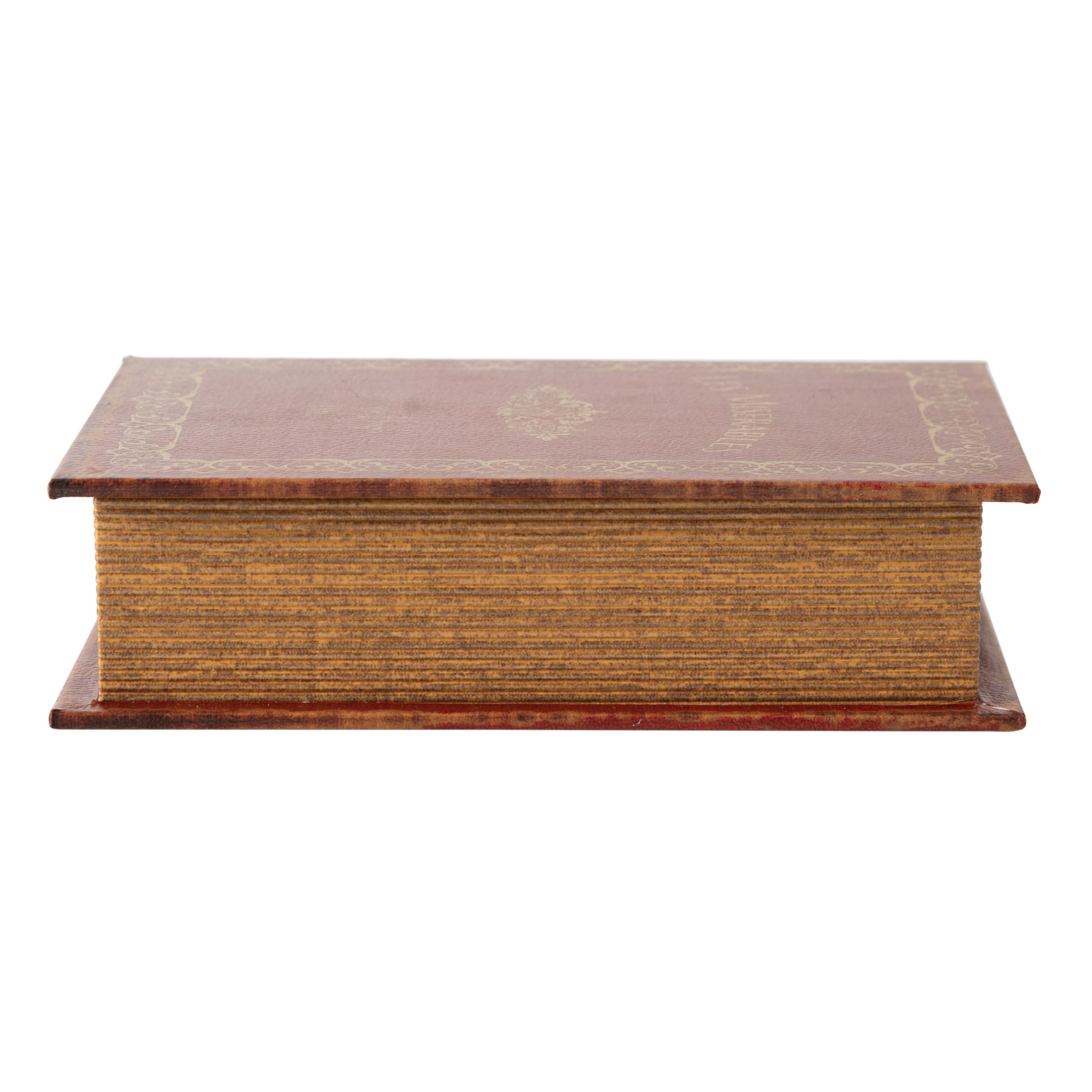 BROWN KİTAP KUTU 14X5X20 CM