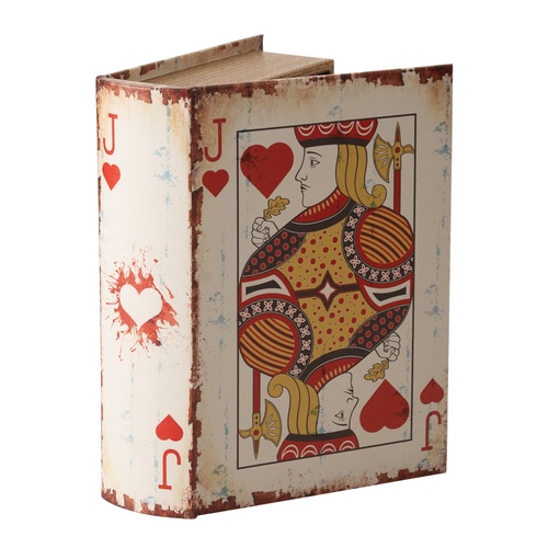 KING OF HEARTS KİTAP KUTU 19X7X27 CM