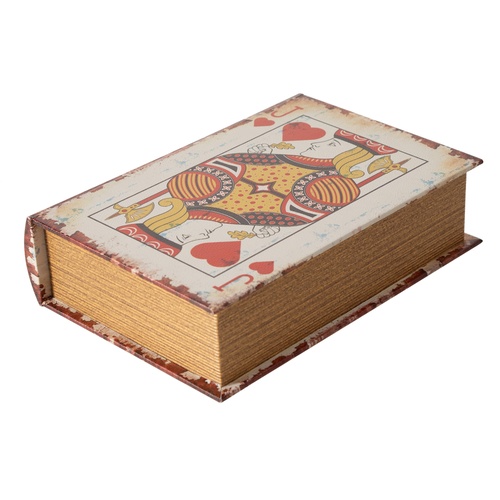  KING OF HEARTS KİTAP KUTU 19X7X27 CM