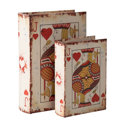  KING OF HEARTS KİTAP KUTU 19X7X27 CM