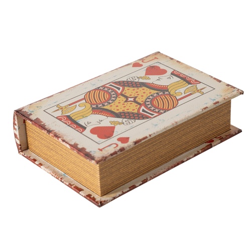  KING OF HEARTS KİTAP KUTU  14X5X20 CM