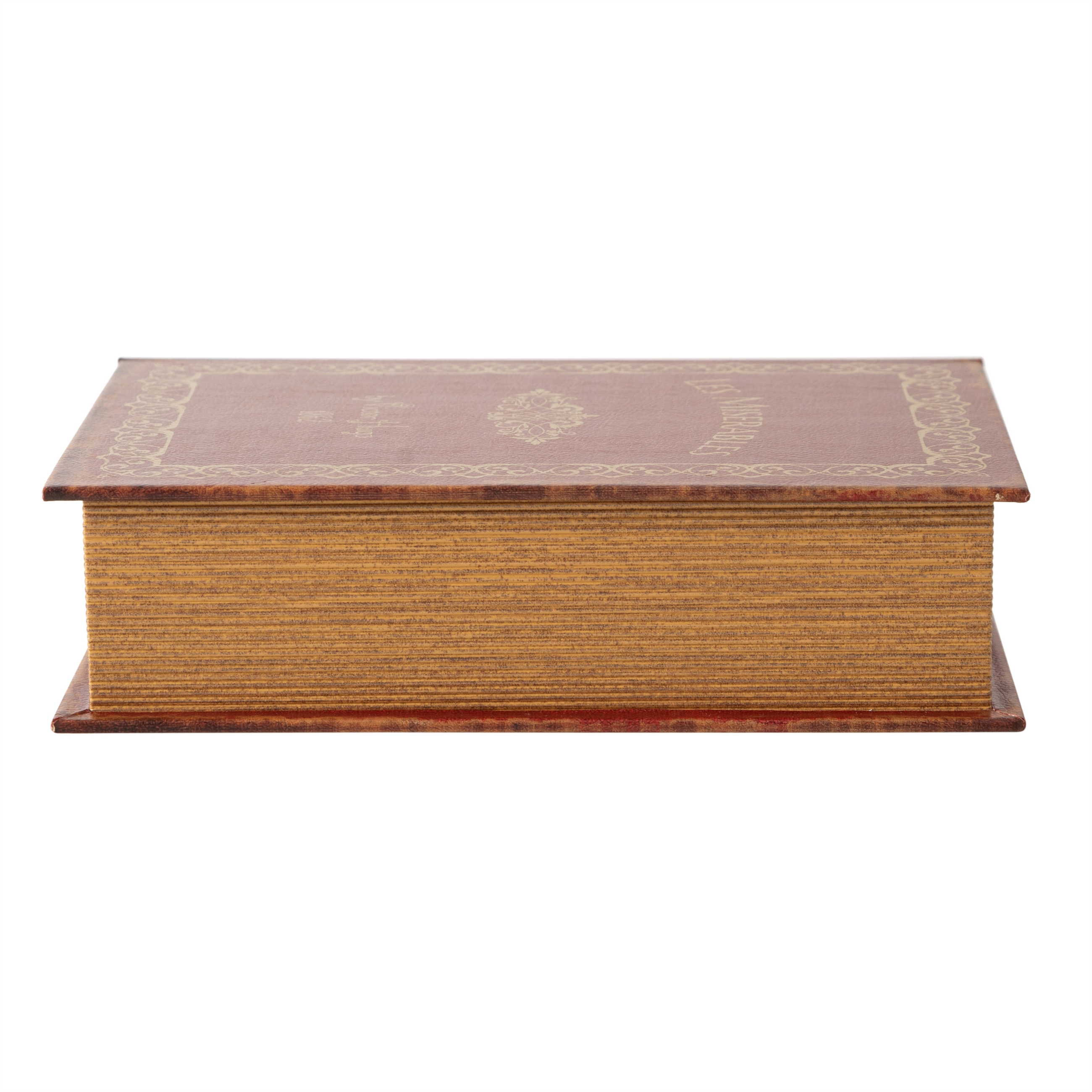 BROWN KİTAP KUTU 19X7X27 CM