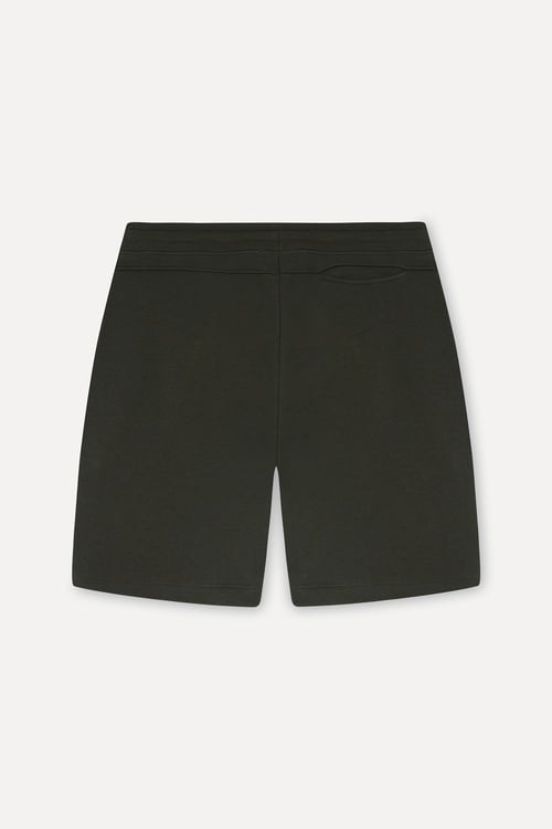  Erkek Haki Straight Fit Beli Bağlamalı Şort