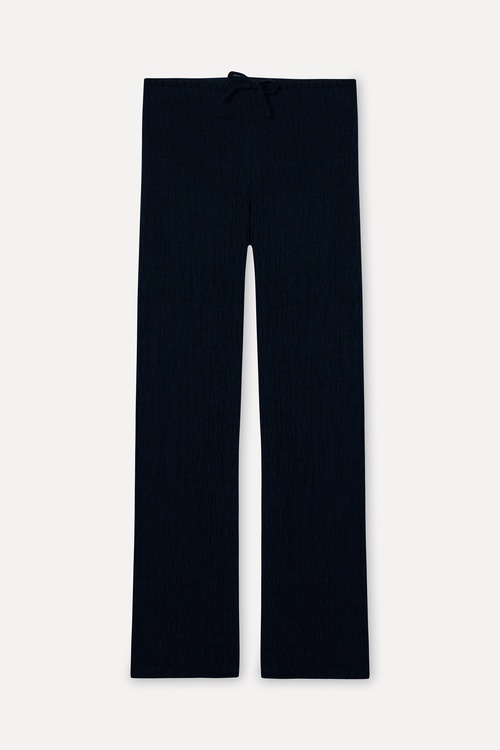 BELİ BAĞLAMALI WIDE LEG PANTOLON