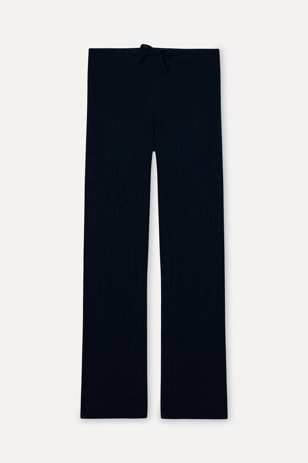 BELİ BAĞLAMALI WIDE LEG PANTOLON