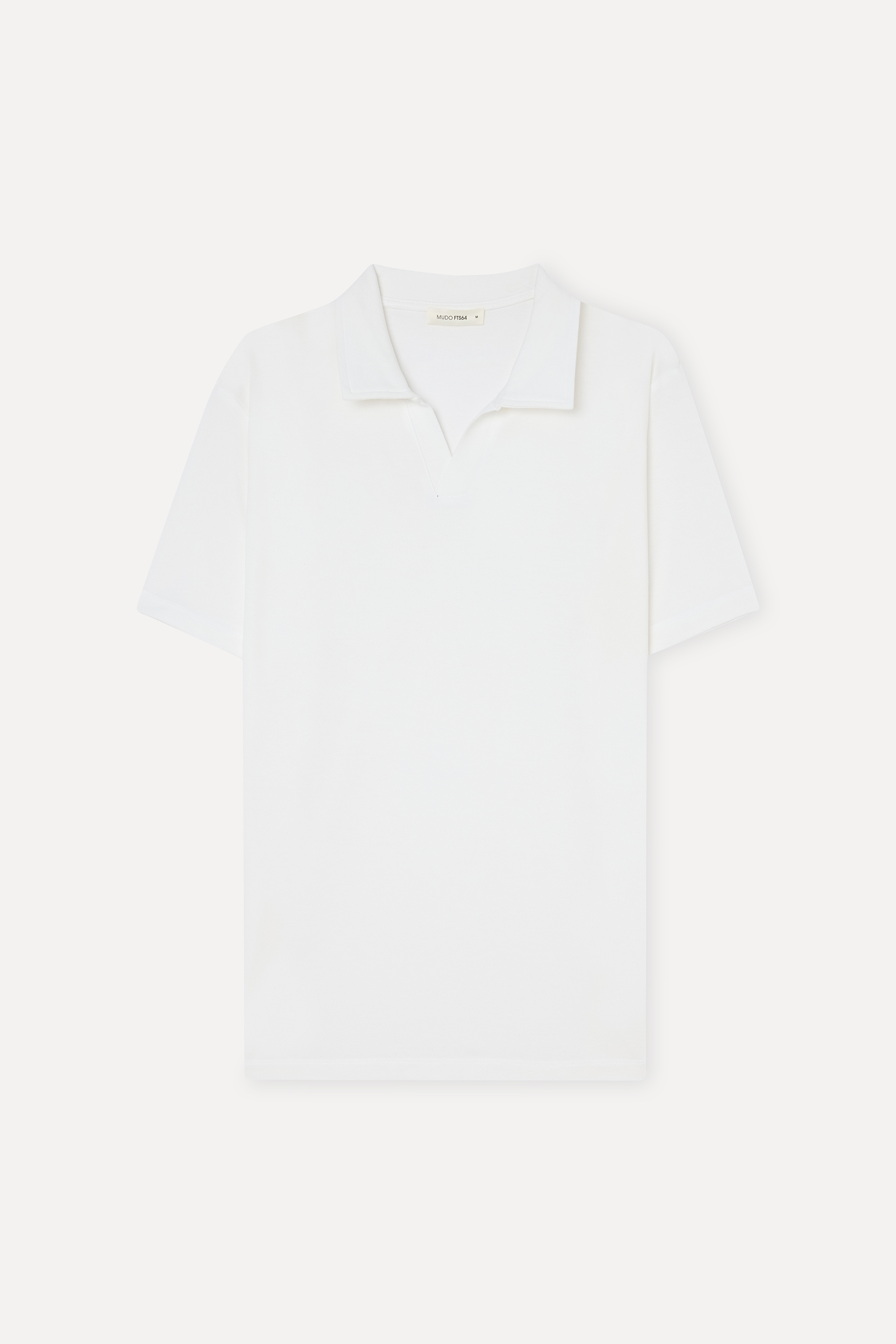 Erkek Beyaz Polo Yaka T-Shirt