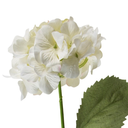 BEYAZ YAPAY ORTANCA DAL ÇİÇEK 75 CM