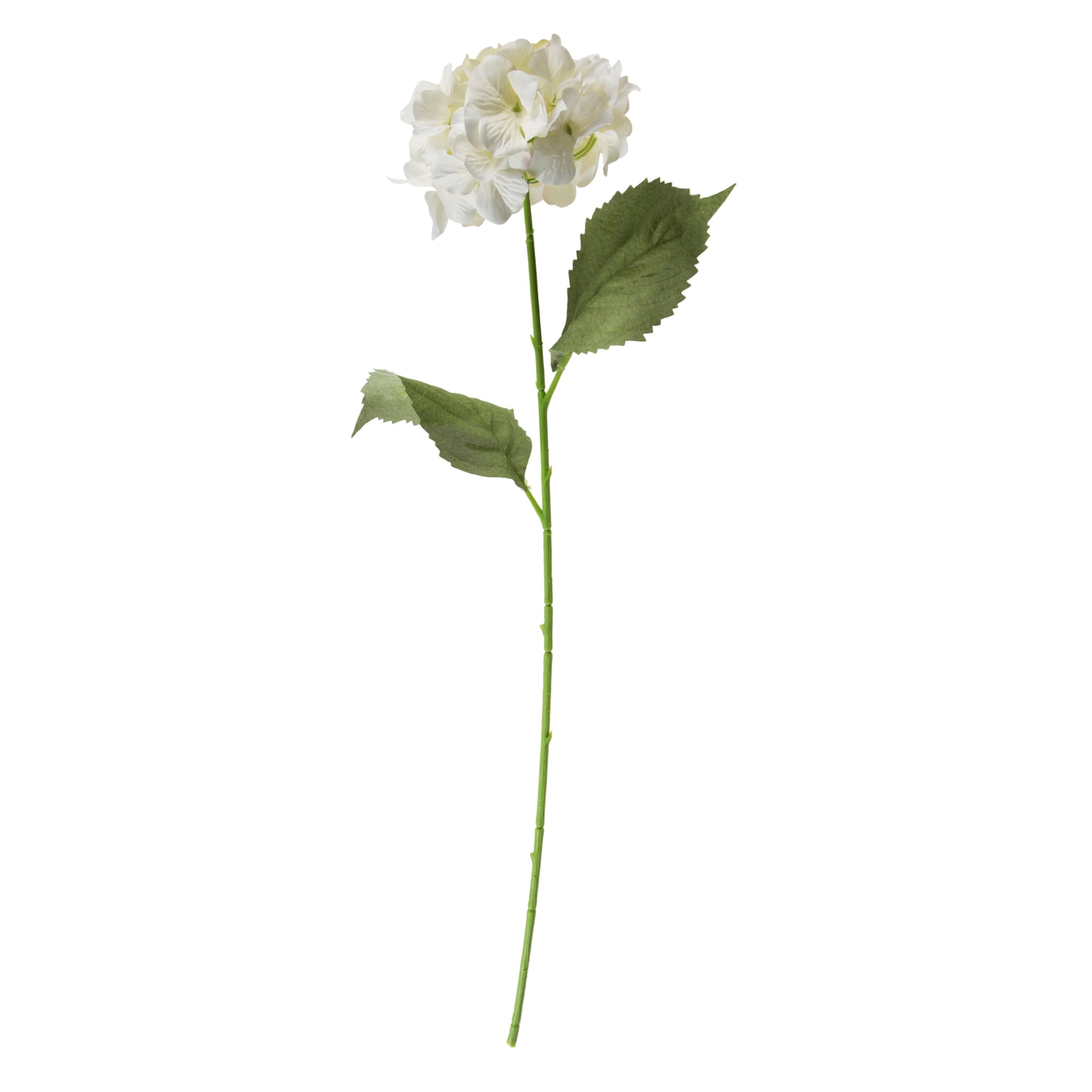BEYAZ YAPAY ORTANCA DAL ÇİÇEK 75 CM