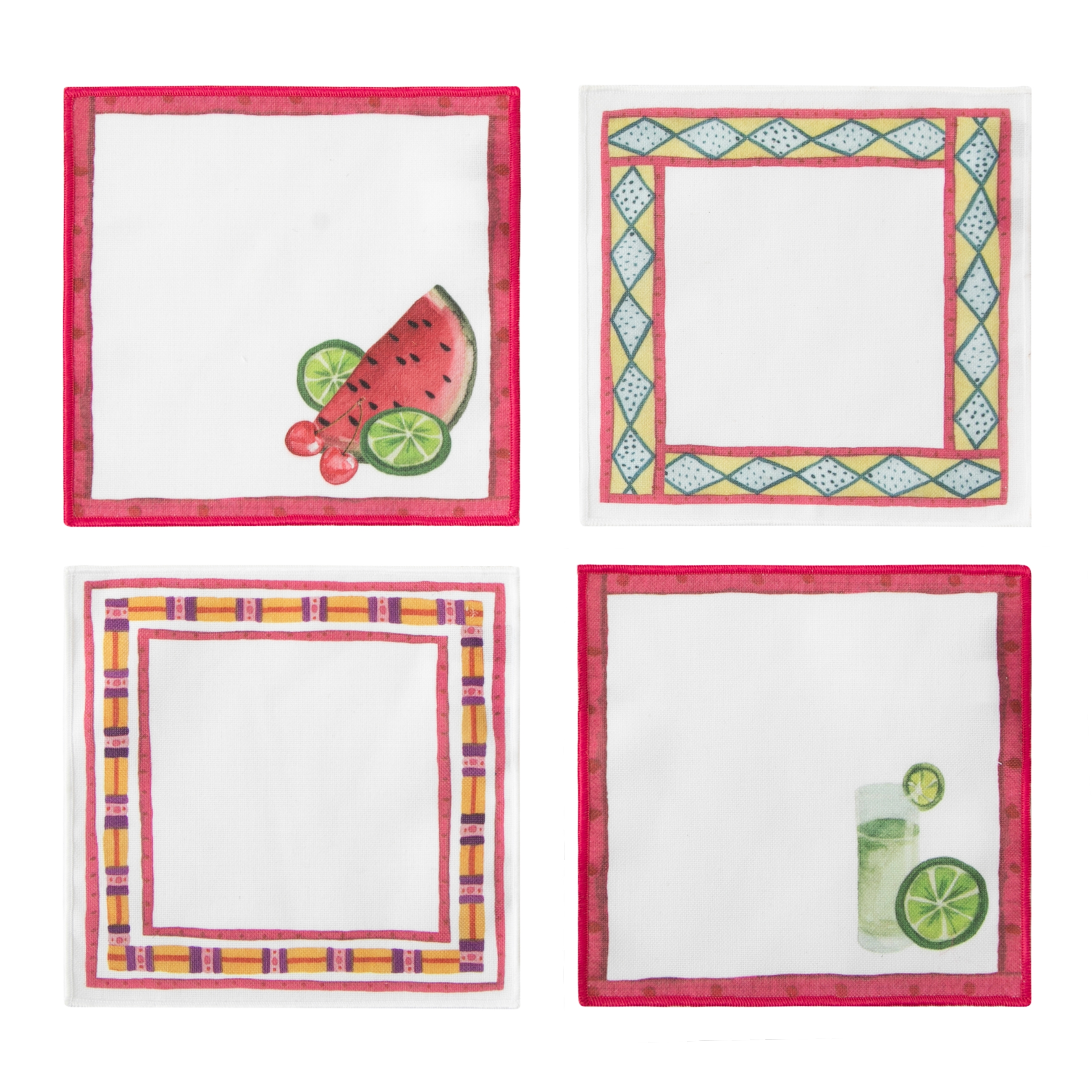 TROPICAL 4'LÜ KOKTEYL PEÇETE 15X15