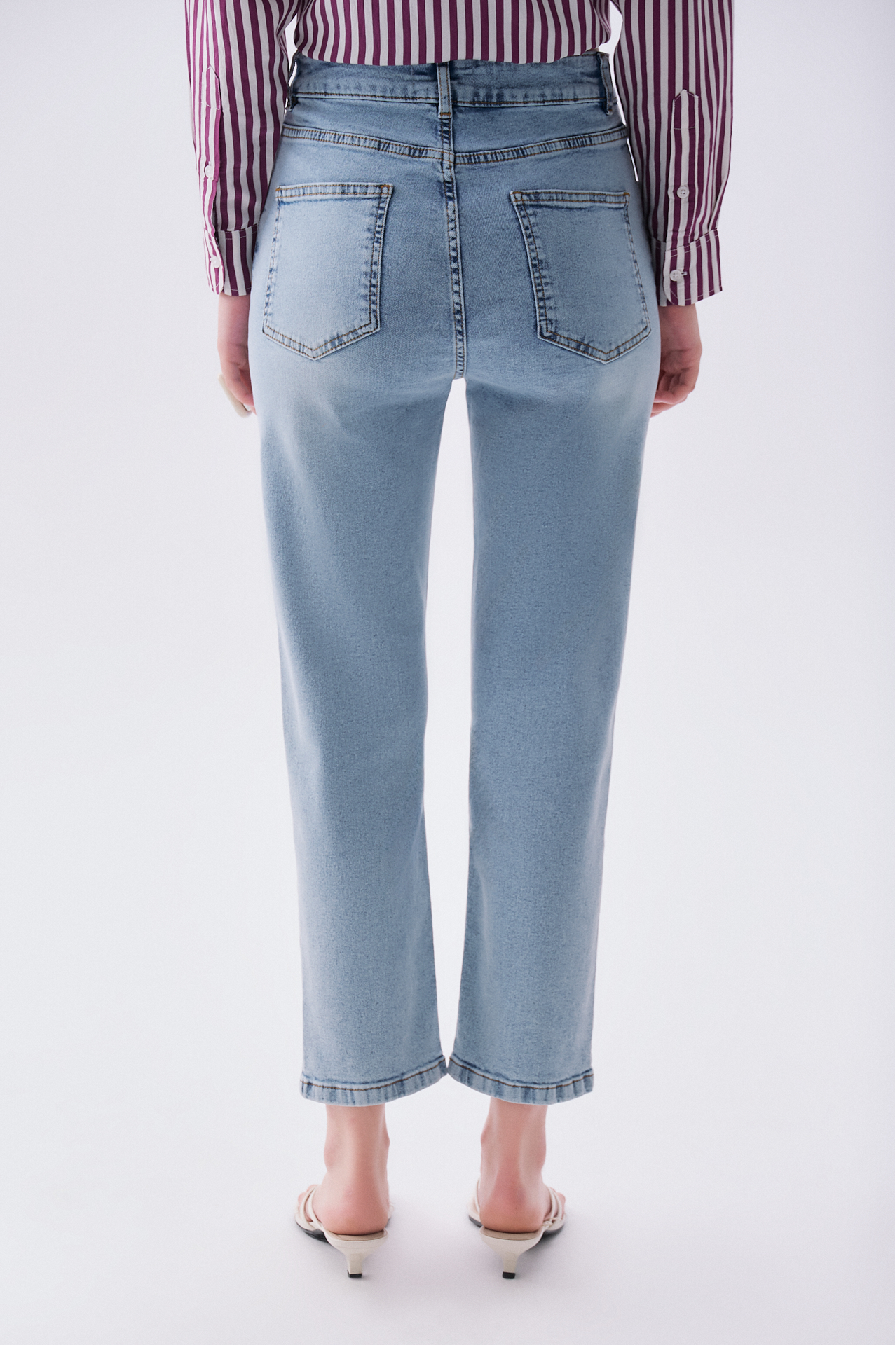 Kadın İndigo Slim Fit Jean Pantolon