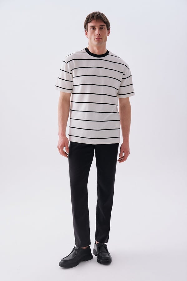 STRAIGHT FIT BELİ BAĞLAMALI PANTOLON
