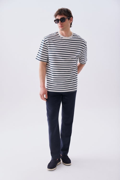 SLIM STRAIGHT FIT CHINO PANTOLON