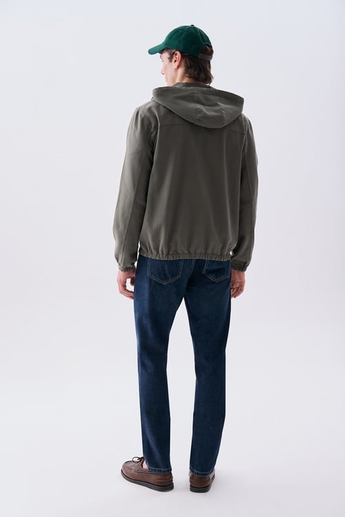 COMFORT FIT KAPÜŞONLU CEKET