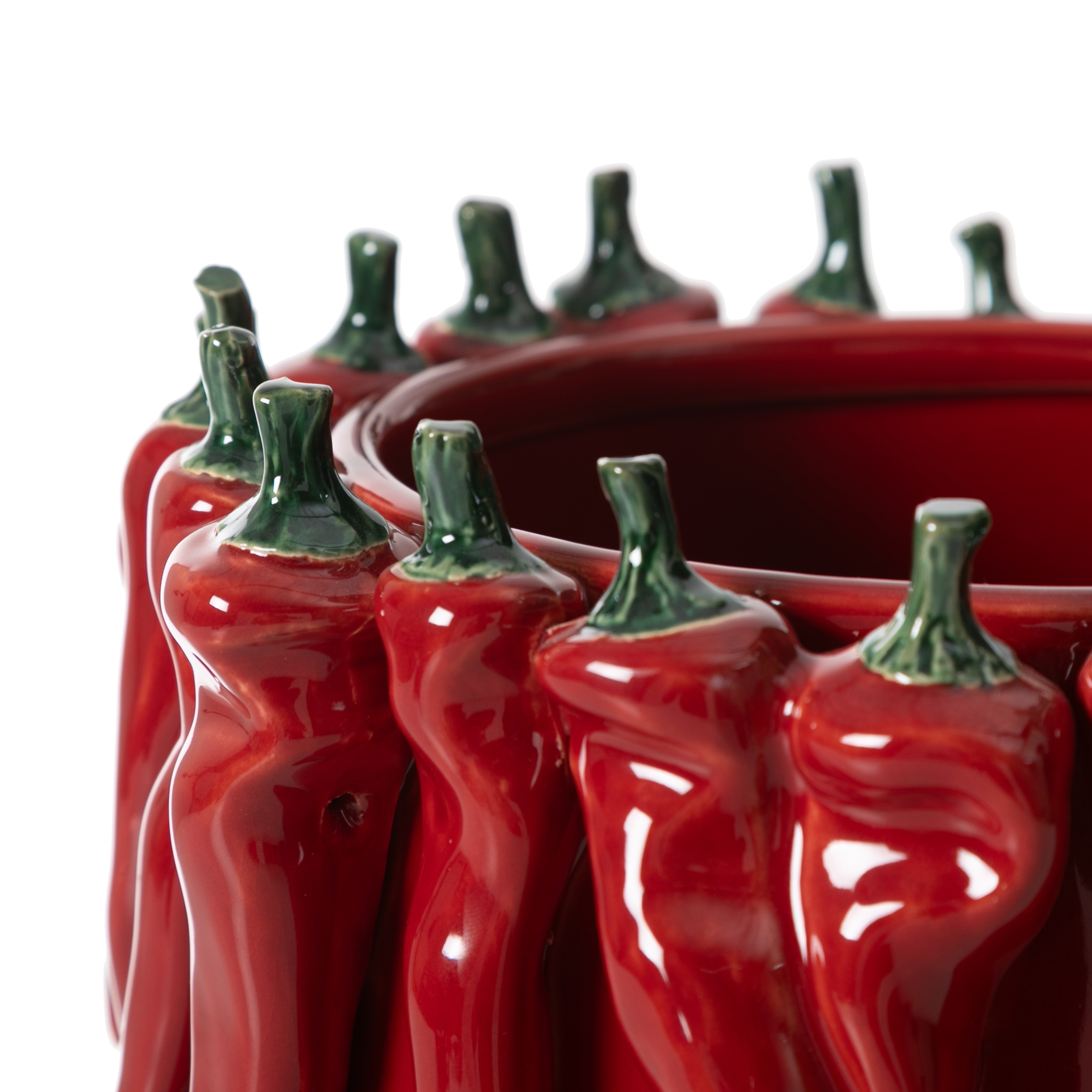 CHILI DEKORATİF KASE 25X25X19CM