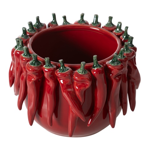 CHILI DEKORATİF KASE 25X25X19CM