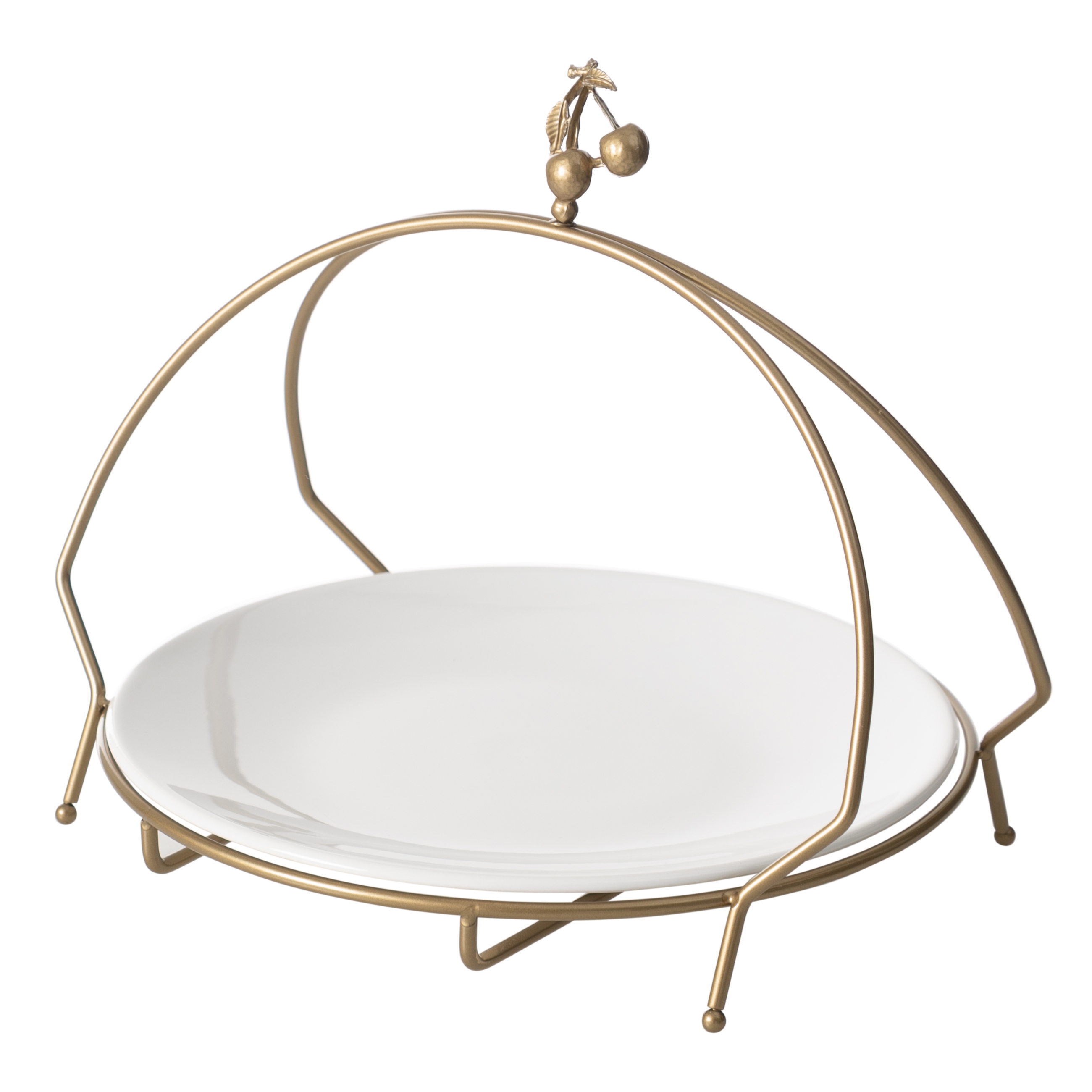 KİRAZ STANDLI SUNUMLUK 27 CM