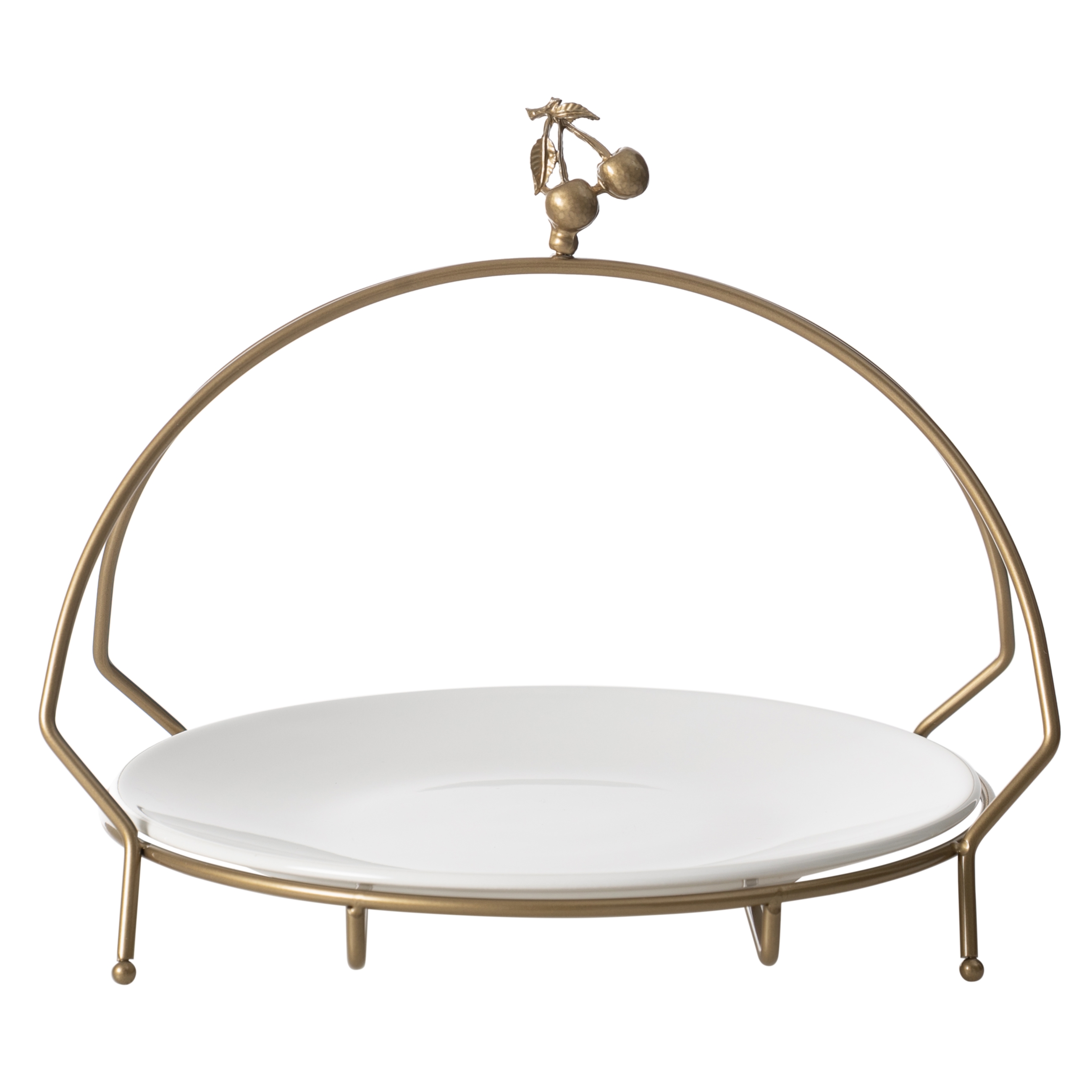 KİRAZ STANDLI SUNUMLUK 27 CM