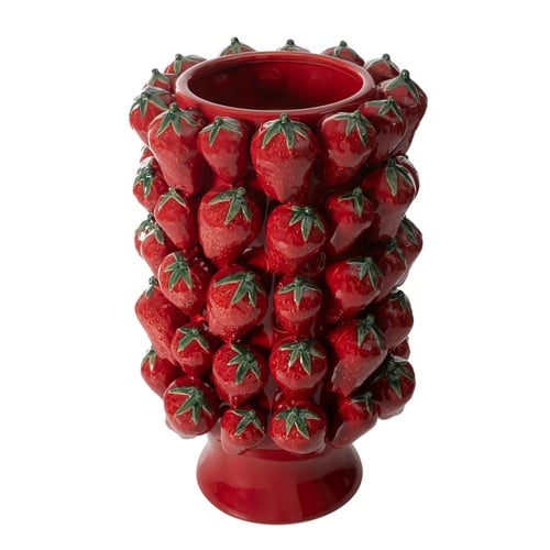 STRAWBERRY VAZO 27X27X40CM