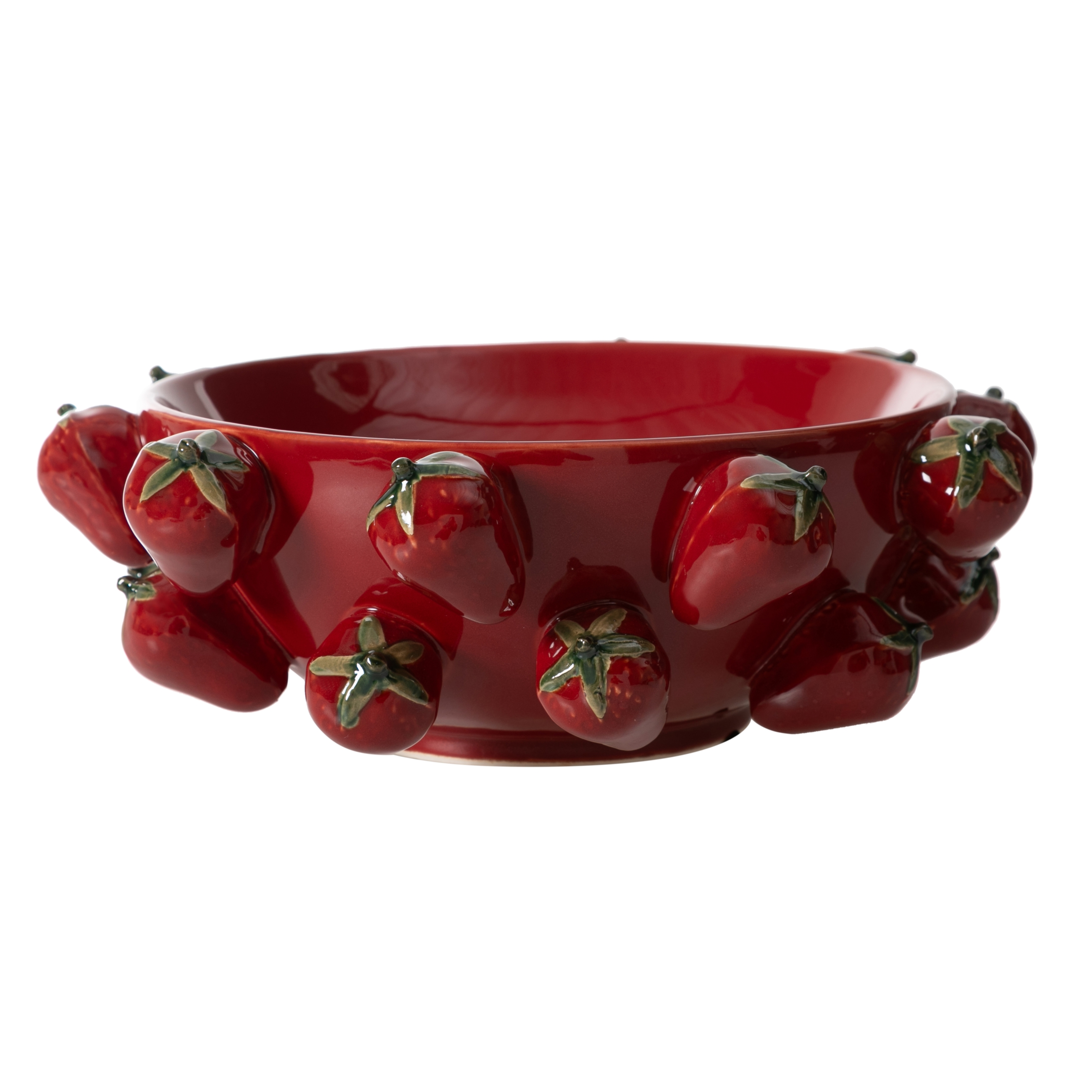 STRAWBERRY DEKORATİF KASE 32X32X12CM