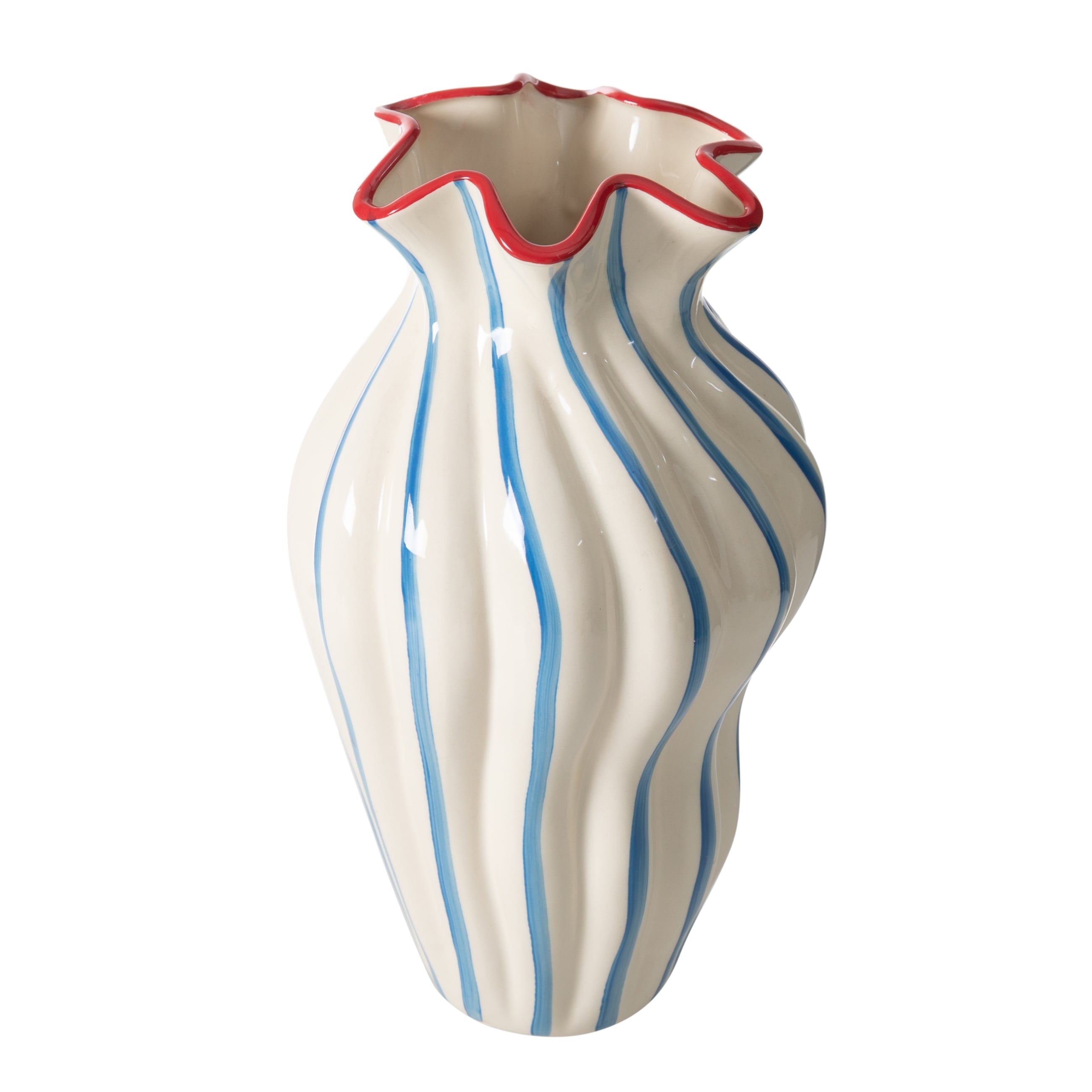 BLUE LINE VAZO 21X21X39CM