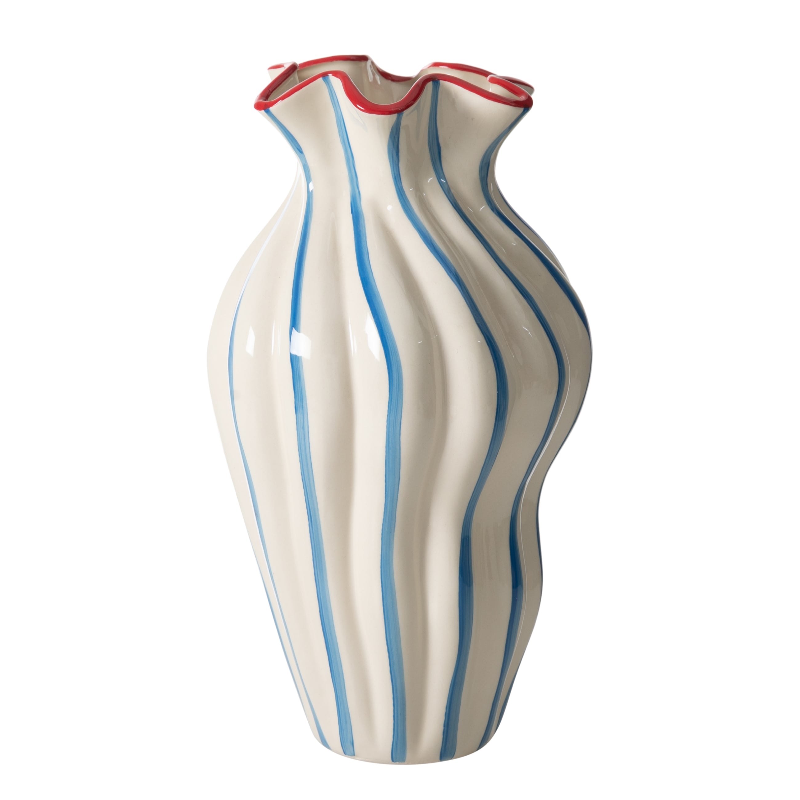 BLUE LINE VAZO 21X21X39CM